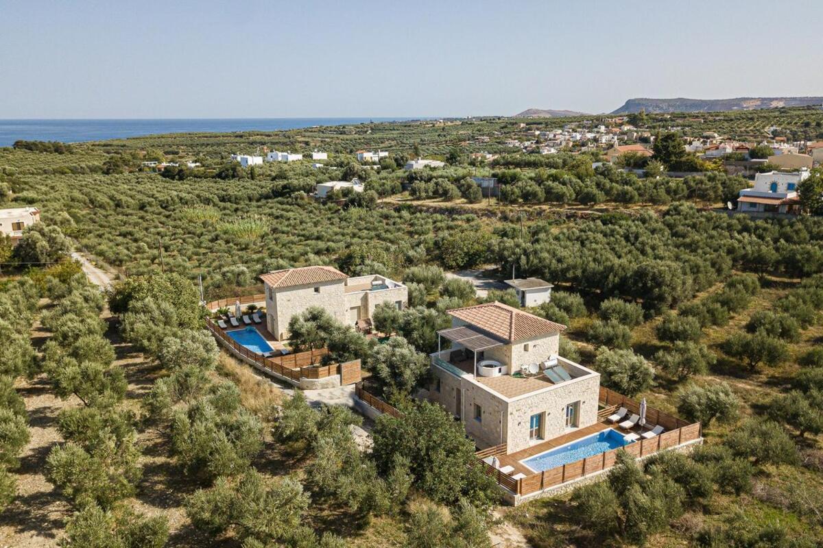 Pangalochori Villa Vera - With Private Heated Pool & Jacuzzi מראה חיצוני תמונה