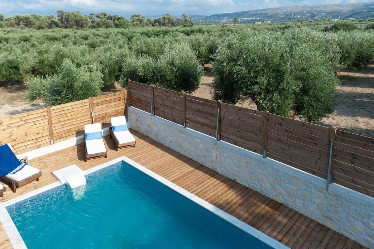 Pangalochori Villa Vera - With Private Heated Pool & Jacuzzi מראה חיצוני תמונה